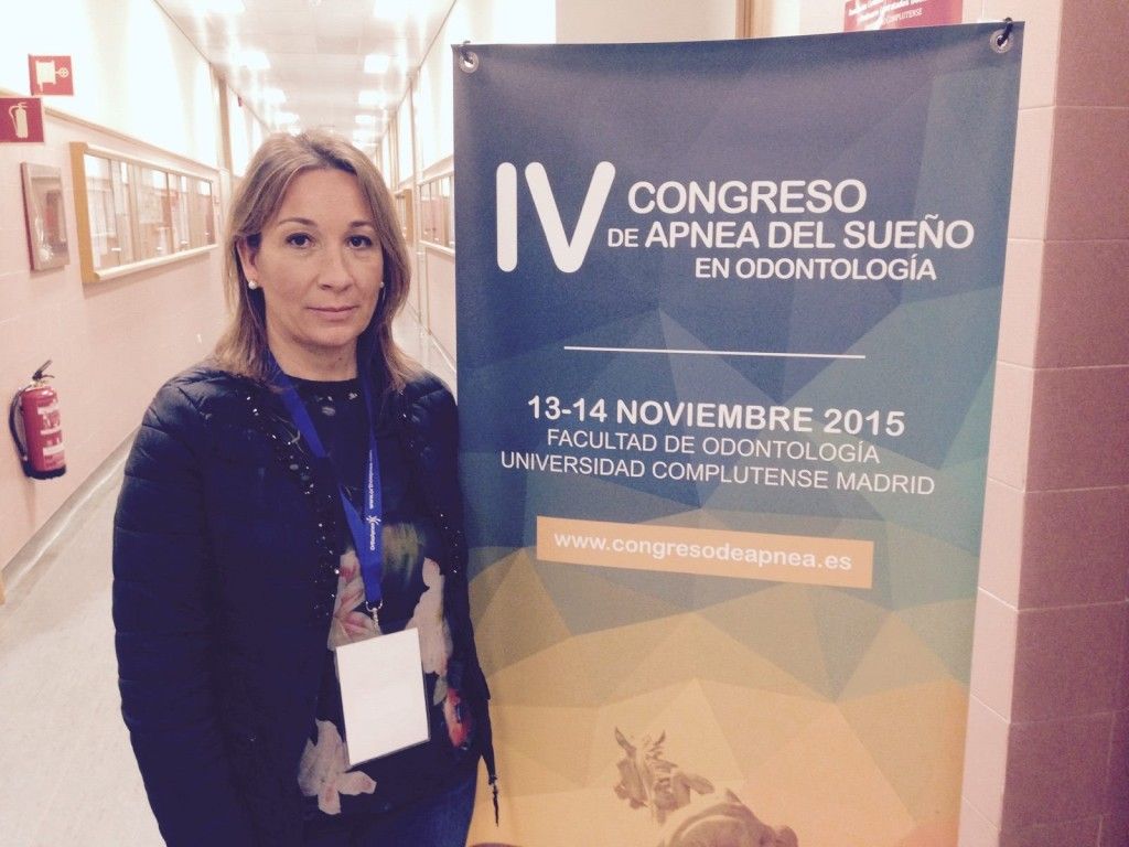 La Dra. Mercedes Arias, en la IV Edición del Congreso de Apnea del Sueño en Odontología, organizado por la Sociedad Española de Medicina Oral del Sueño (SEMODS) 